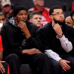 Kevin Durant’s first season in Houston ends on the bench as Rockets fall short again